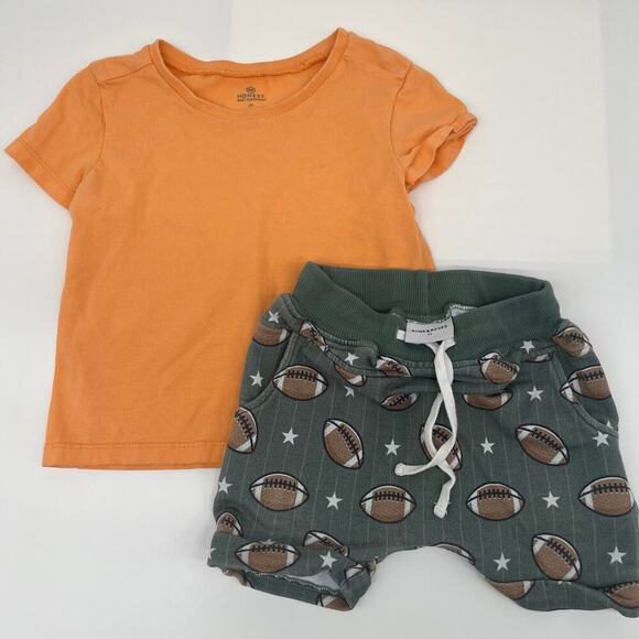 The Honest Co. Other - BUMS & ROSES, HONEST Clothing Bundle, 2T, Football